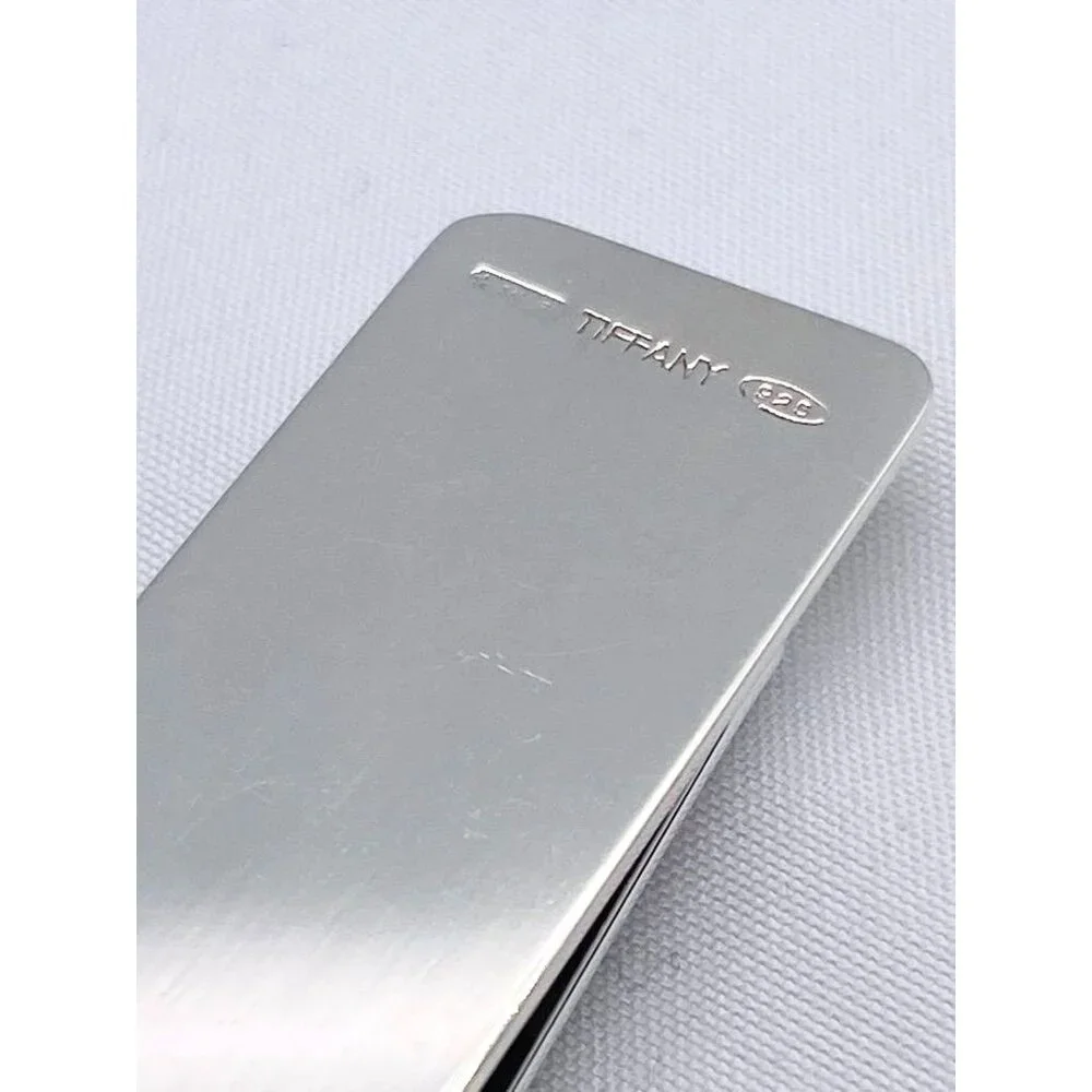 Tiffany & Co Sterling Silver 925 18K Money Clip 19.4 Grams